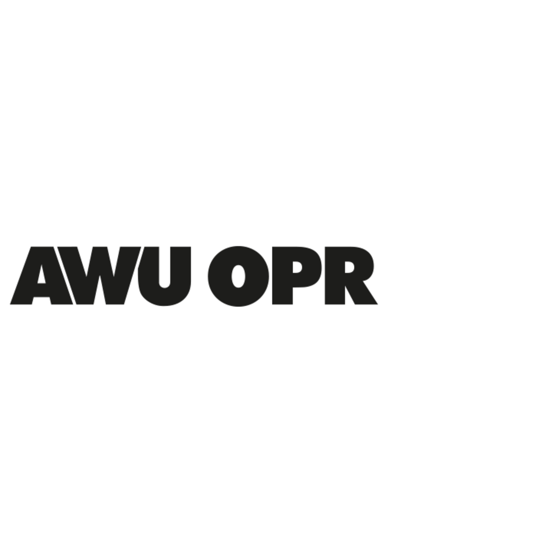 AWU OPR Logo - schwarz